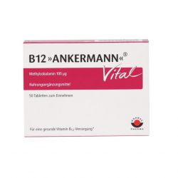 Витамин В12 Ankermann Vital (Метилкобаламин) табл. 100мкг 50шт. в Уфе и области фото