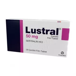 Золофт импортный Pfizer (под названием Lustral) 50мг таб. №28 в Уфе и области фото