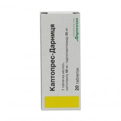 Каптопрес Дарница таблетки 25 мг N20 в Уфе и области фото