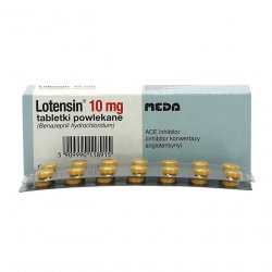 Лотензин (Беназеприл) табл. 10 мг №28 в Уфе и области фото
