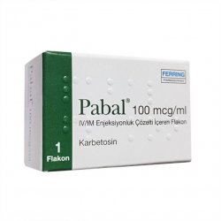 Пабал (Карбетоцин) р-р д/в/в и в/м введ 100мкг/мл амп 1шт в Уфе и области фото