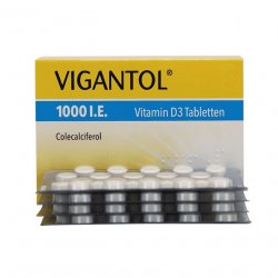 Вигантолеттен (Vigantoletten Vigantol) в таблетках 1000МЕ 100шт в Уфе и области фото